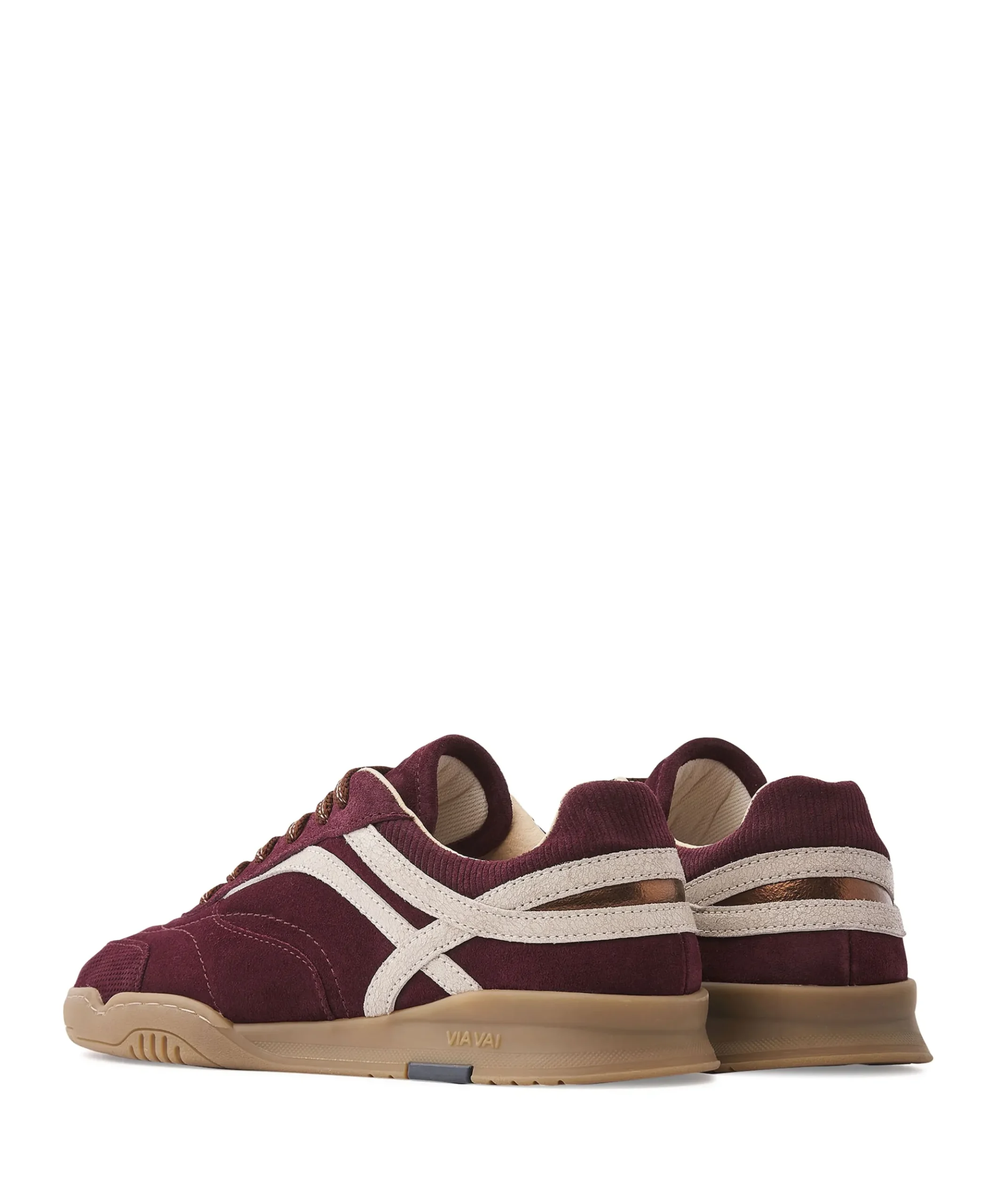 Kris Dante dames sneakers bordeaux