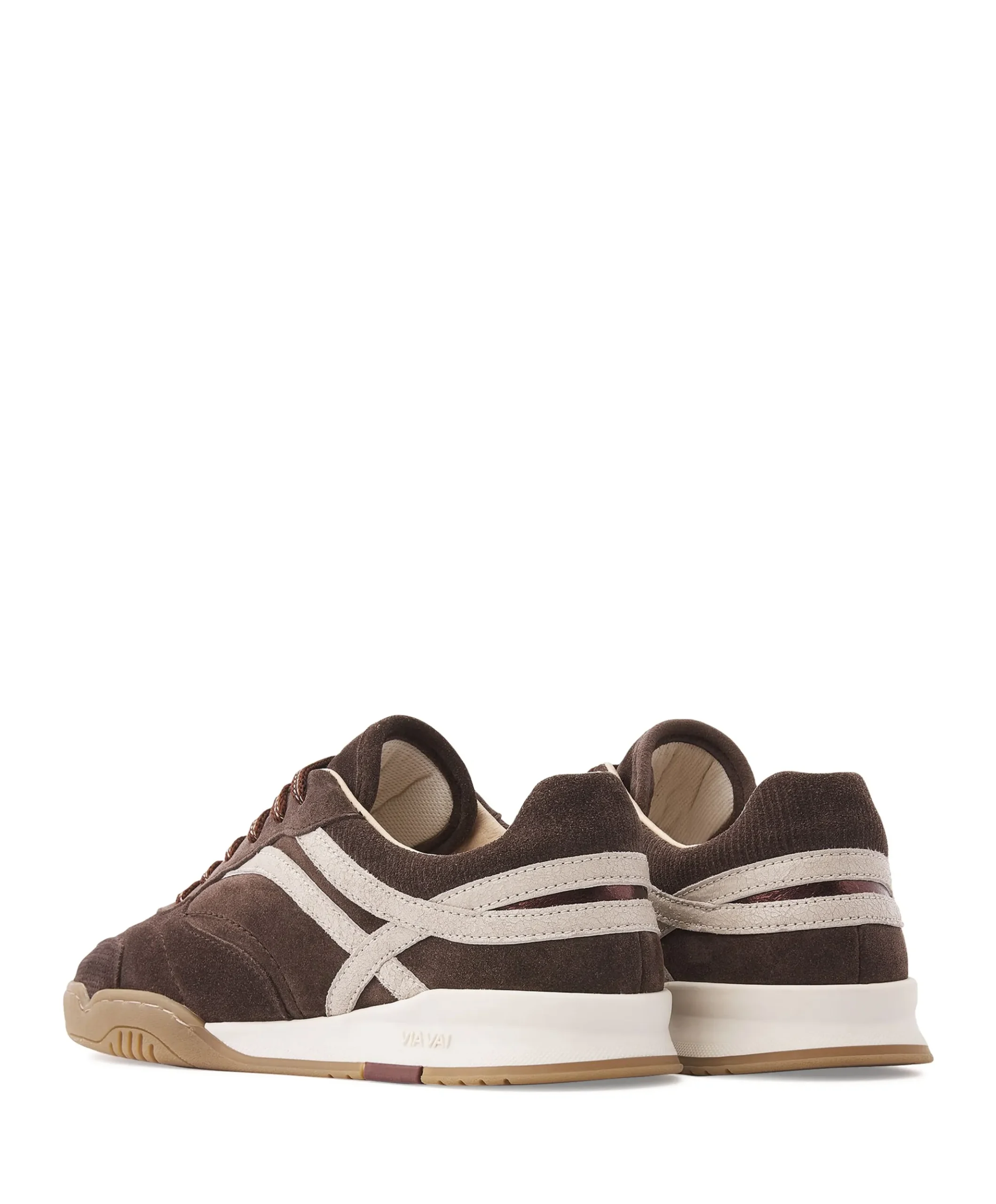 Kris Dante dames sneakers bruin
