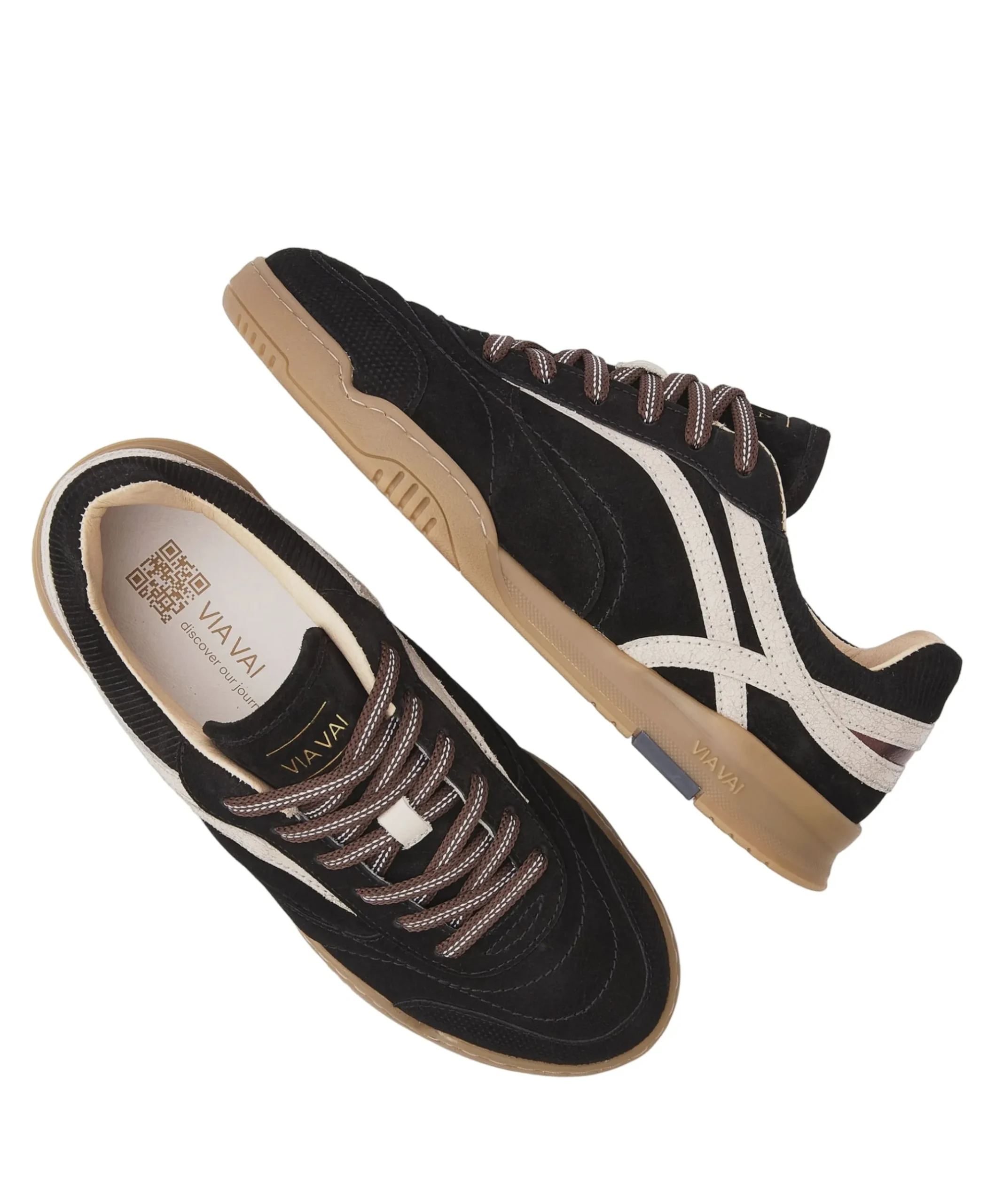 Kris Dante dames sneakers zwart