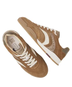 Kris Pax dames sneakers bruin