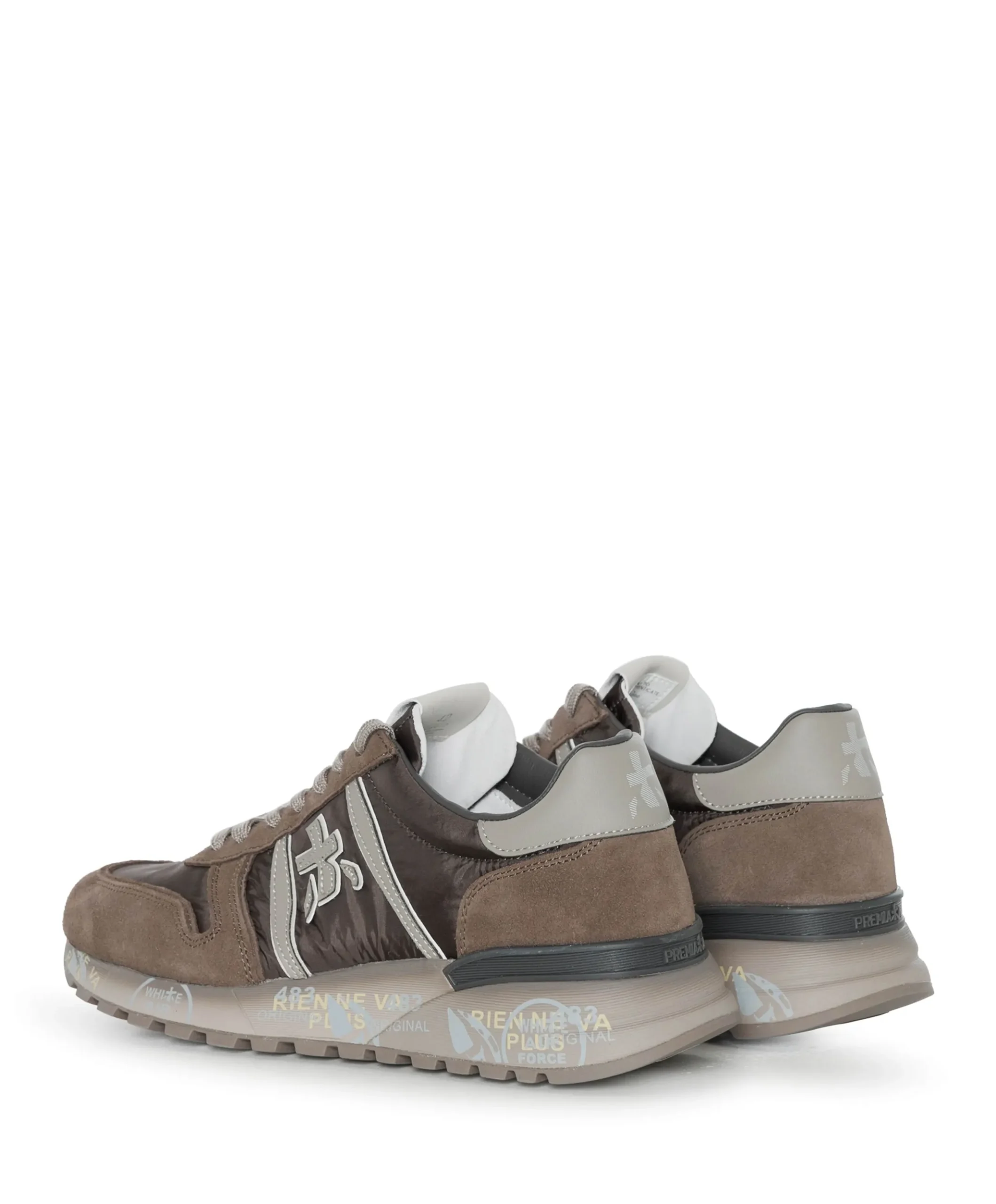 Lander heren sneakers bruin