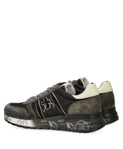 Lander heren sneakers grijs