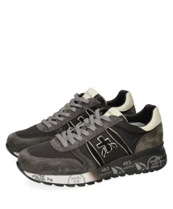 Lander heren sneakers grijs