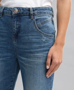 Lani twist dames jeans blauw