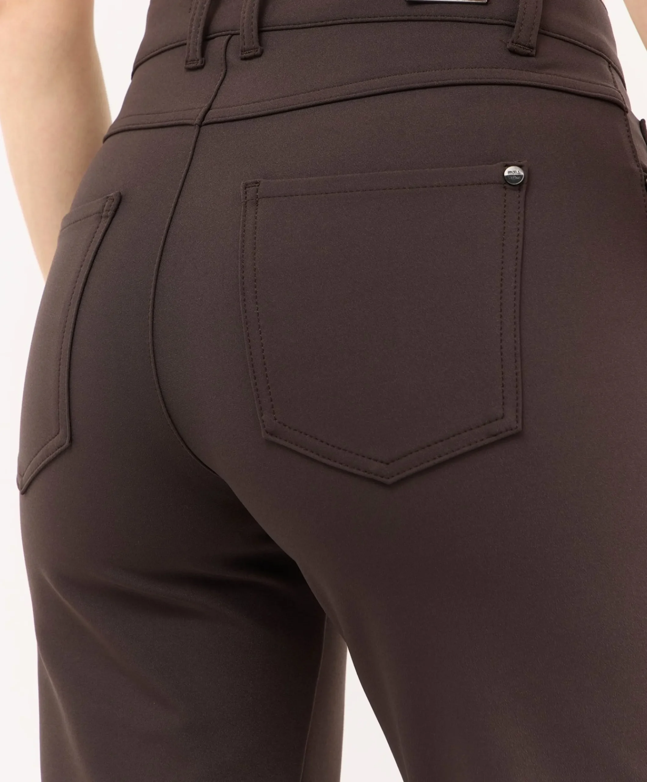 LARA dames broek bruin