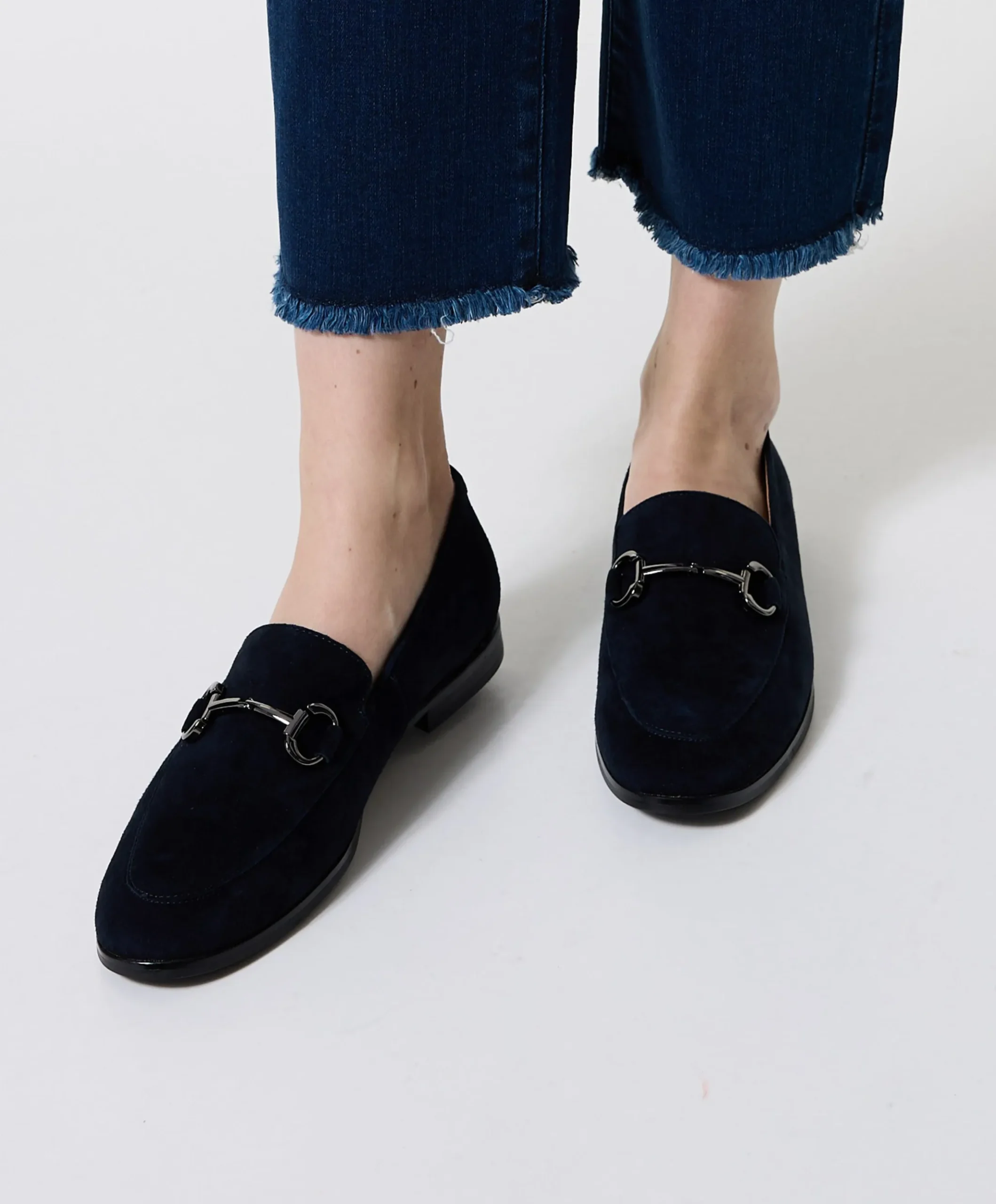 Laure dames loafers blauw