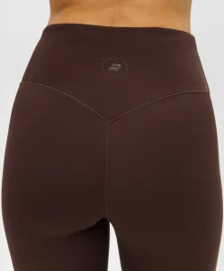 Legacy High Waist Tights dames tights bruin