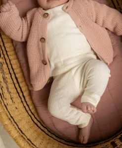 Legging meisjes broek ecru