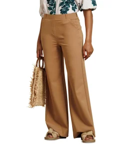 Lexie bonded dames broek beige
