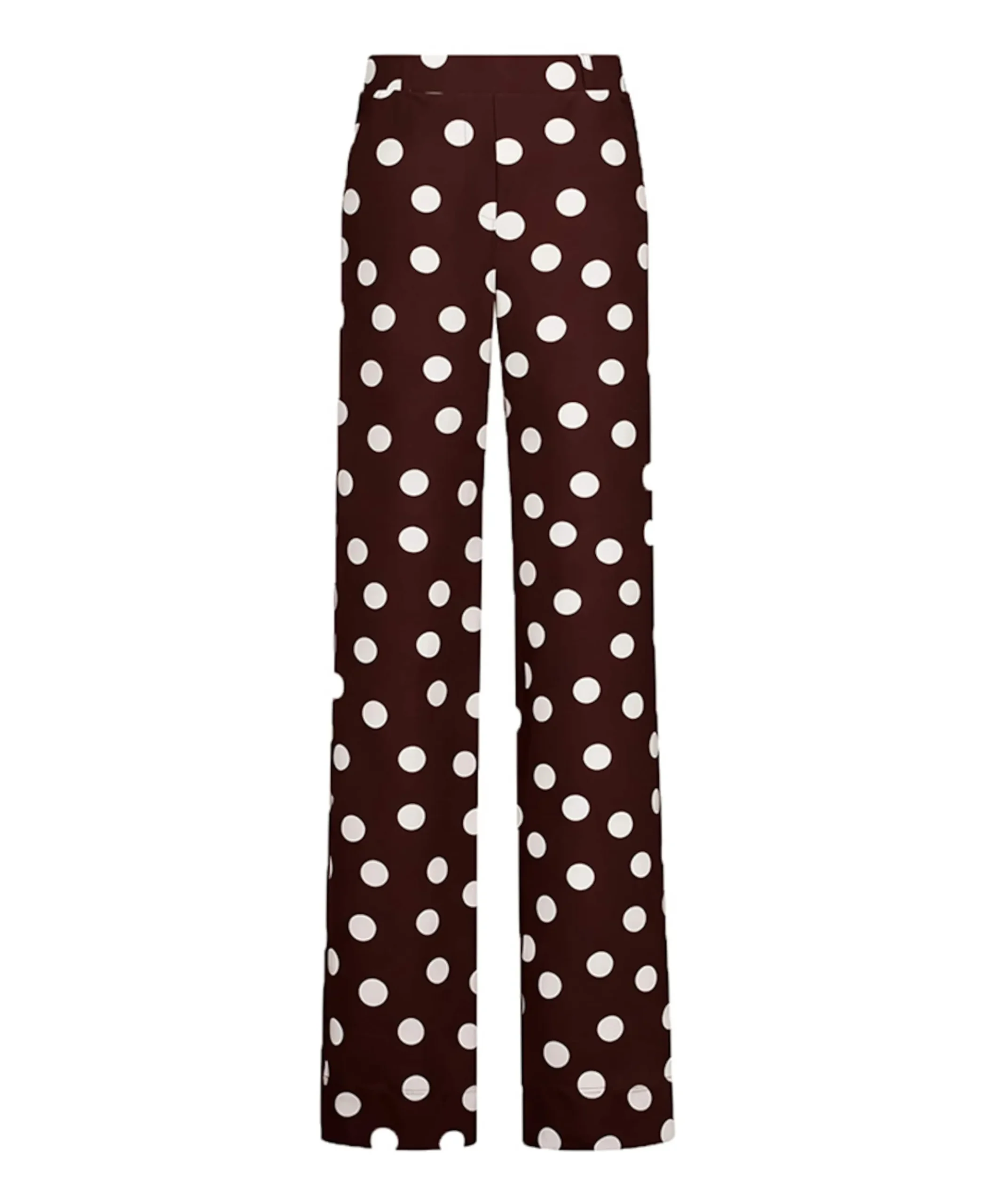 Lexie dot dames broek bruin