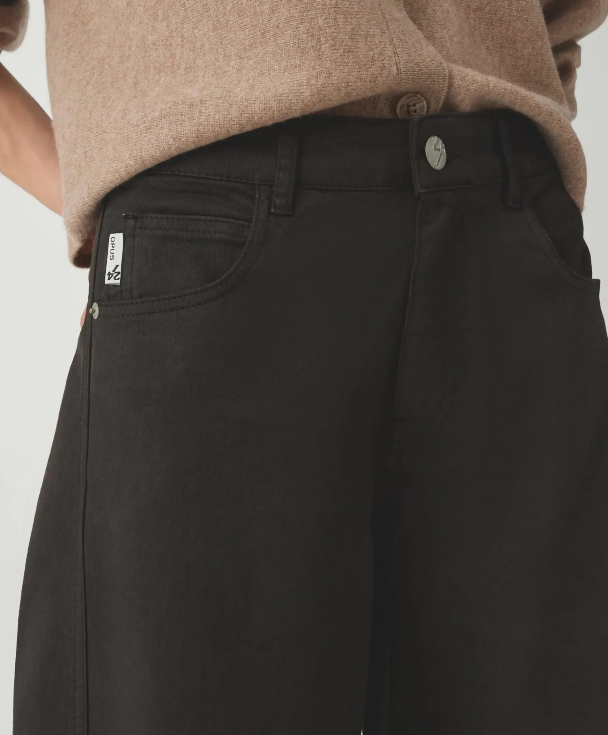 Lissie bolde dames jeans bruin