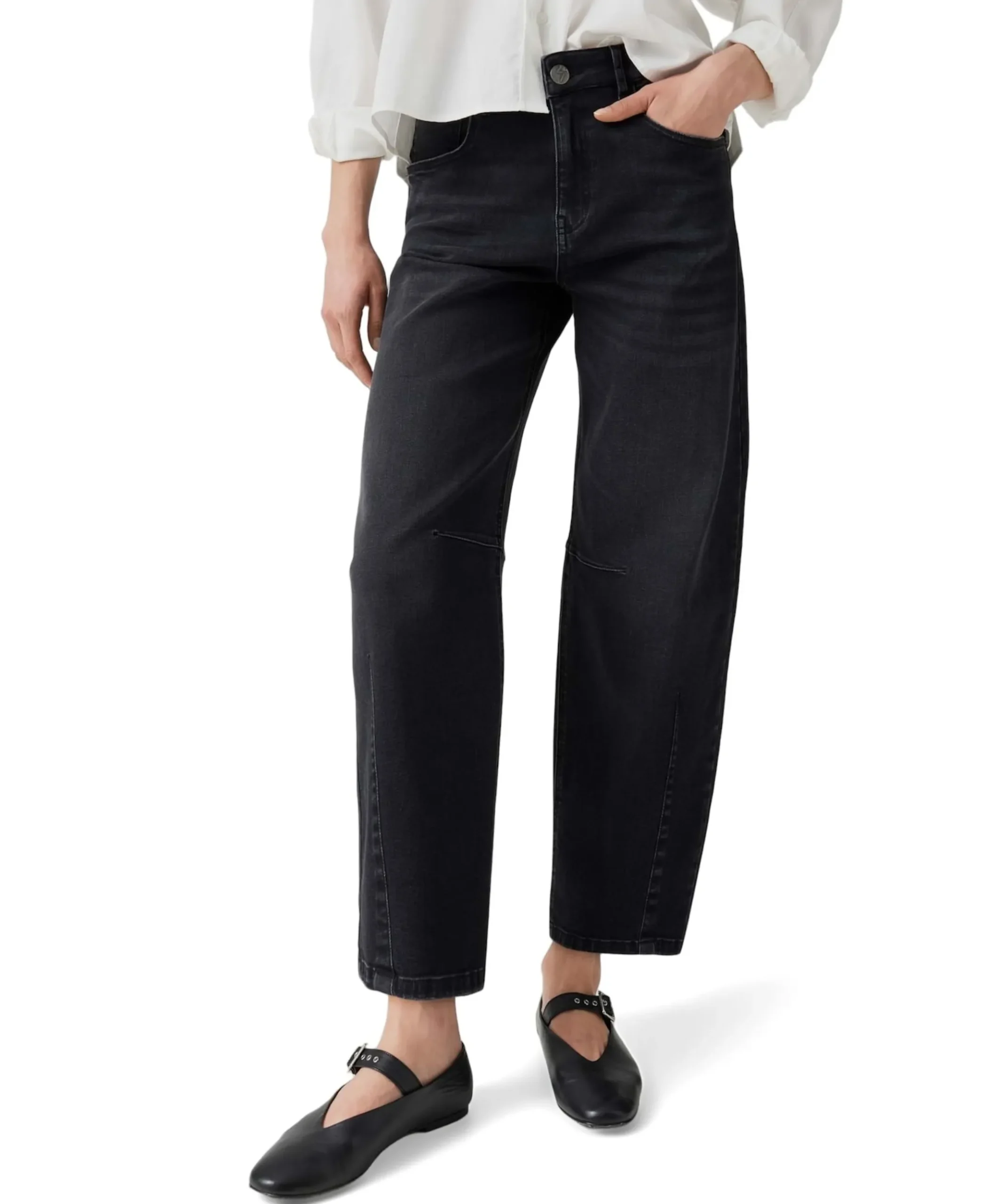 Lissie boldy dames jeans grijs