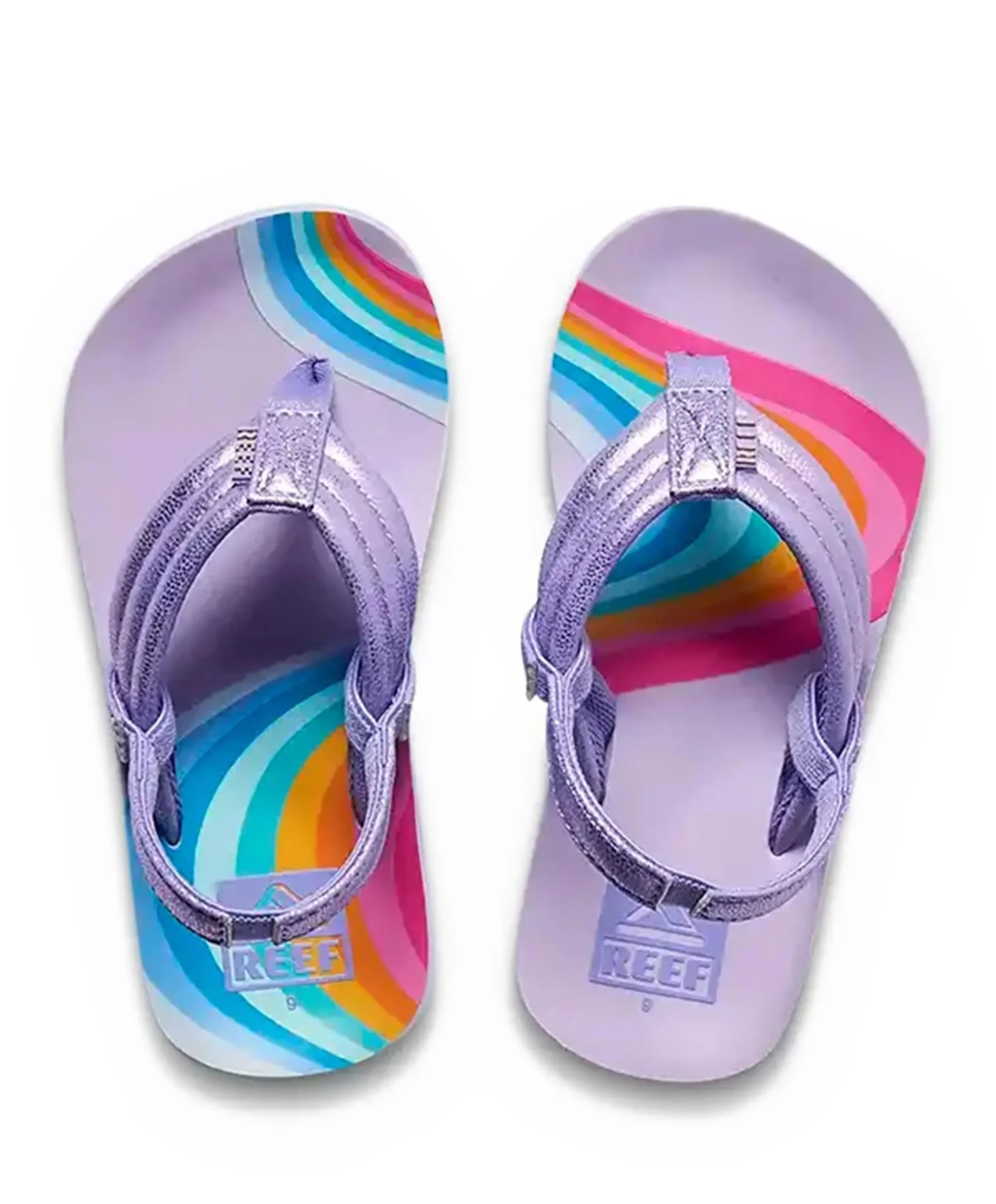 LITTLE AHI meisjes slippers paars