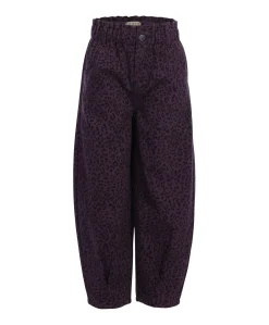 Little leopard meisjes jeans paars