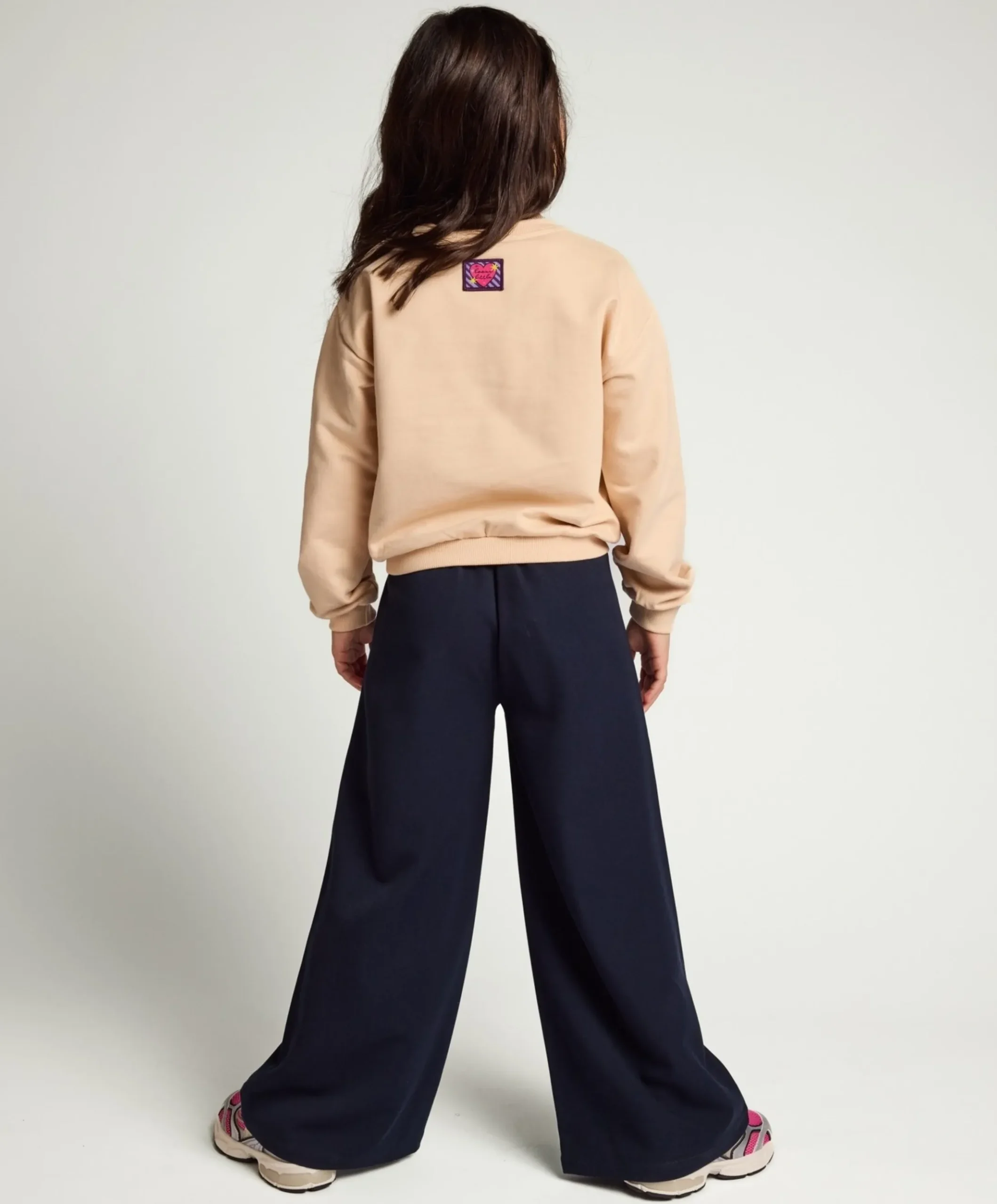 Little pantalon meisjes pantalon blauw