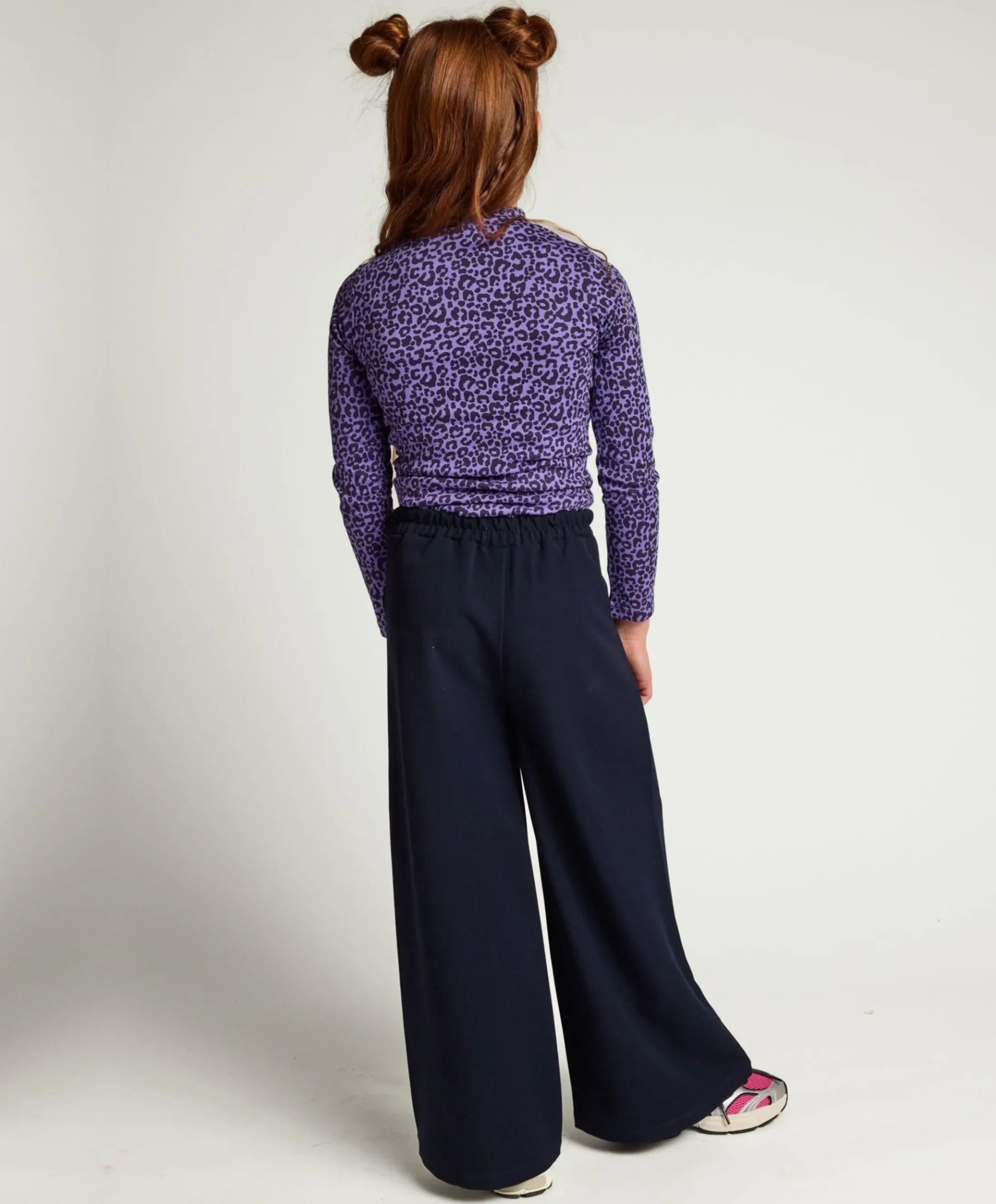 Little pantalon meisjes pantalon blauw