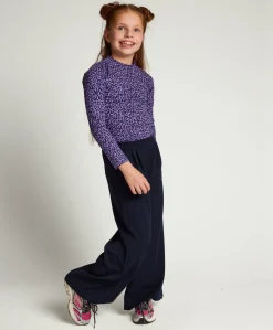 Little pantalon meisjes pantalon blauw