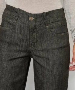Liv New Wide dames jeans bruin