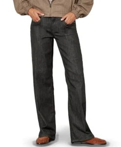 Liv New Wide dames jeans bruin