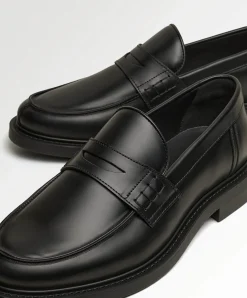 Loafer Polido Minimum Matte heren mocassins zwart
