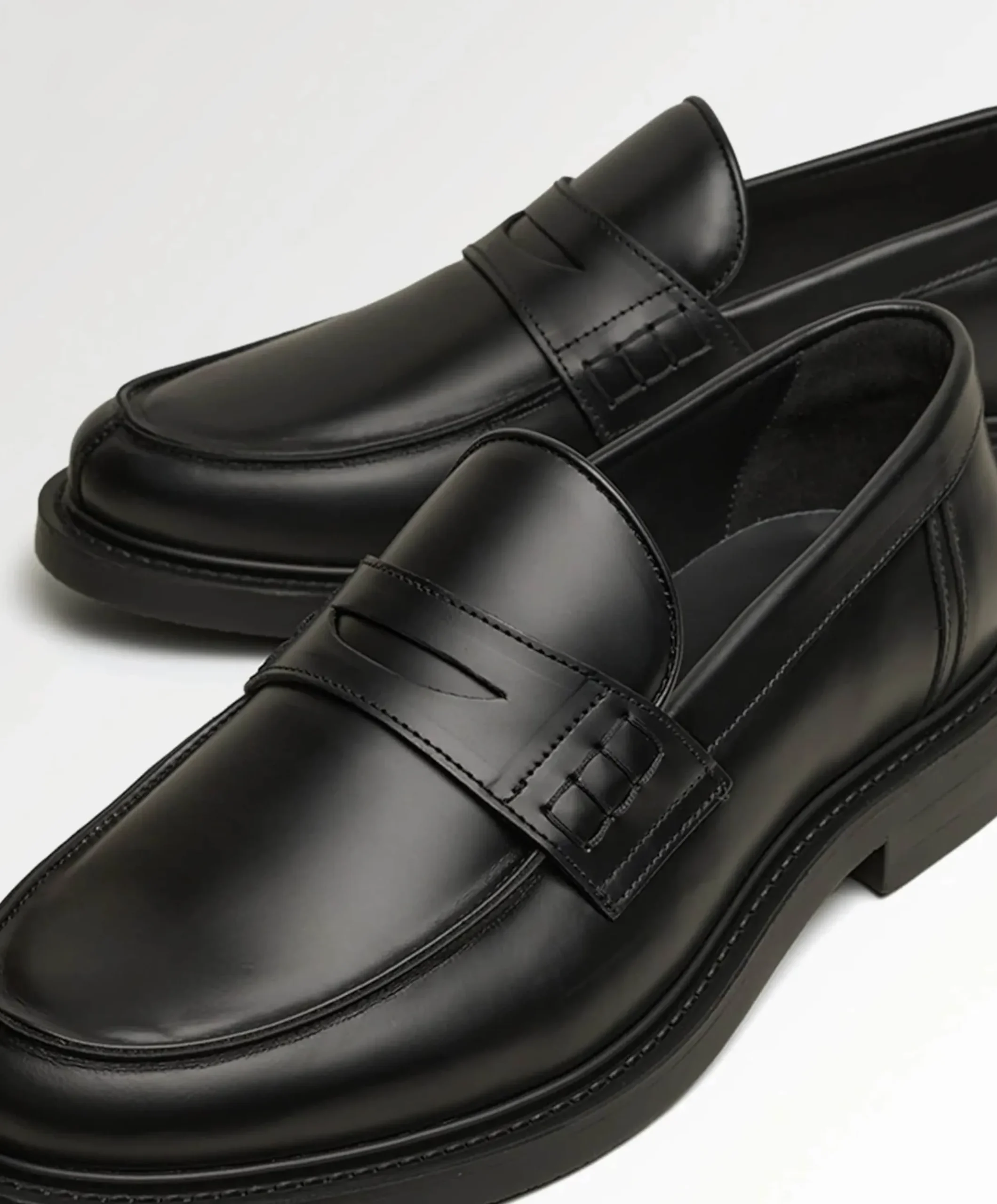 Loafer Polido Minimum Matte heren mocassins zwart