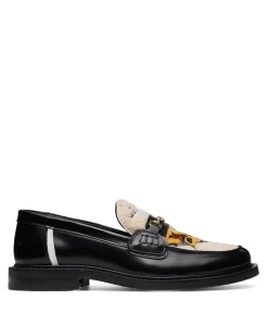 Loafer Yellow Cab heren mocassins zwart