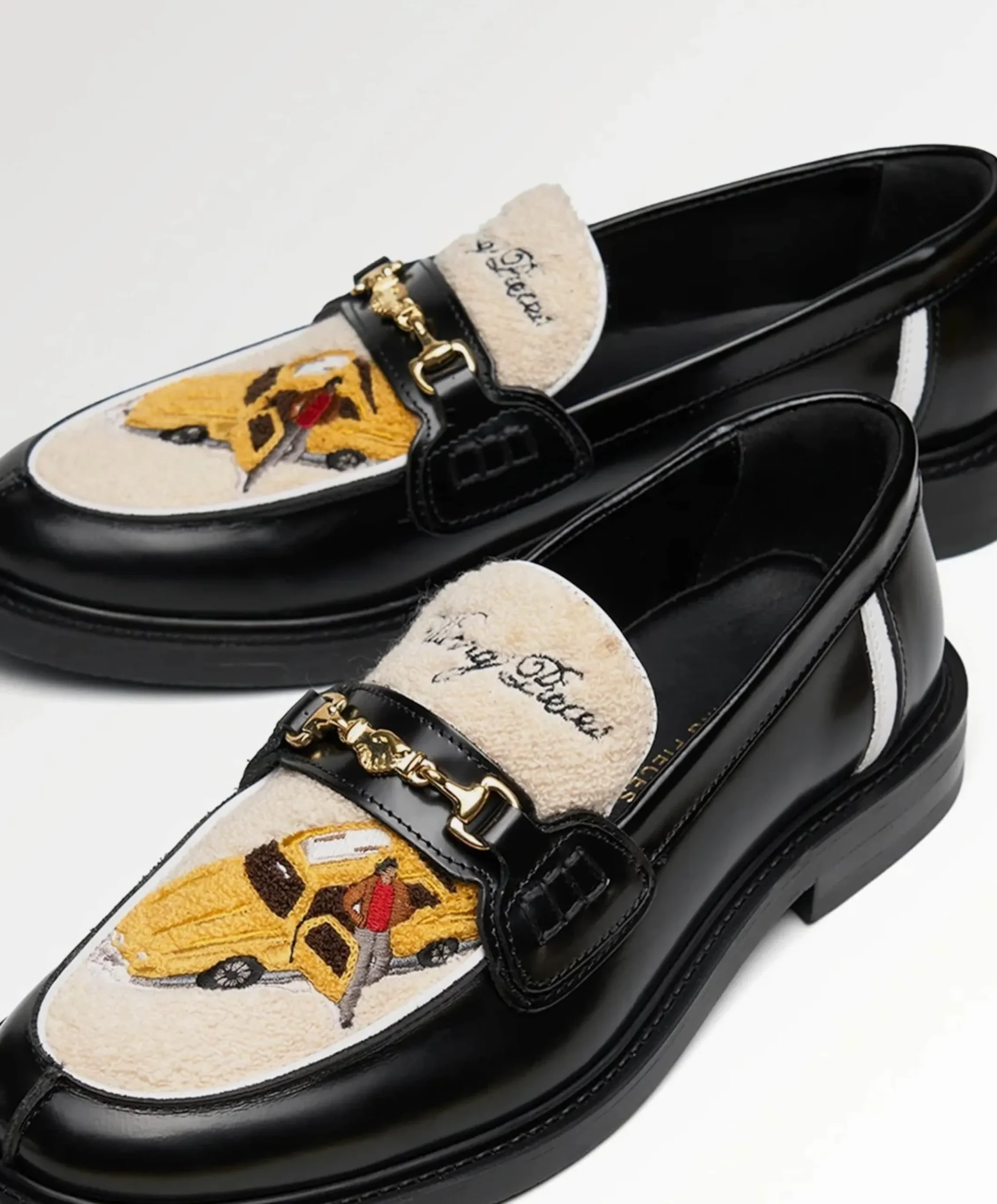 Loafer Yellow Cab heren mocassins zwart