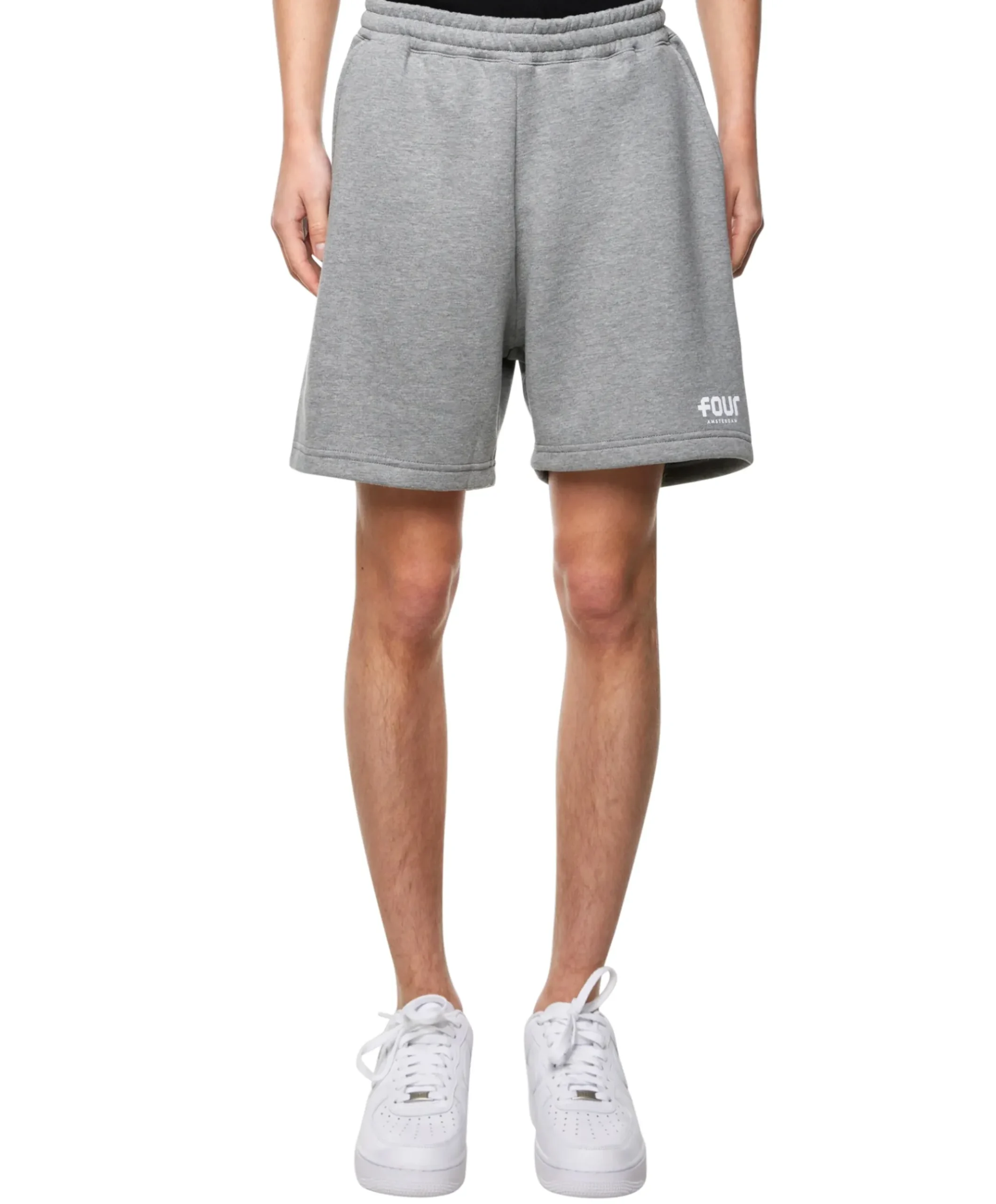Logo Short heren korte broek grijs