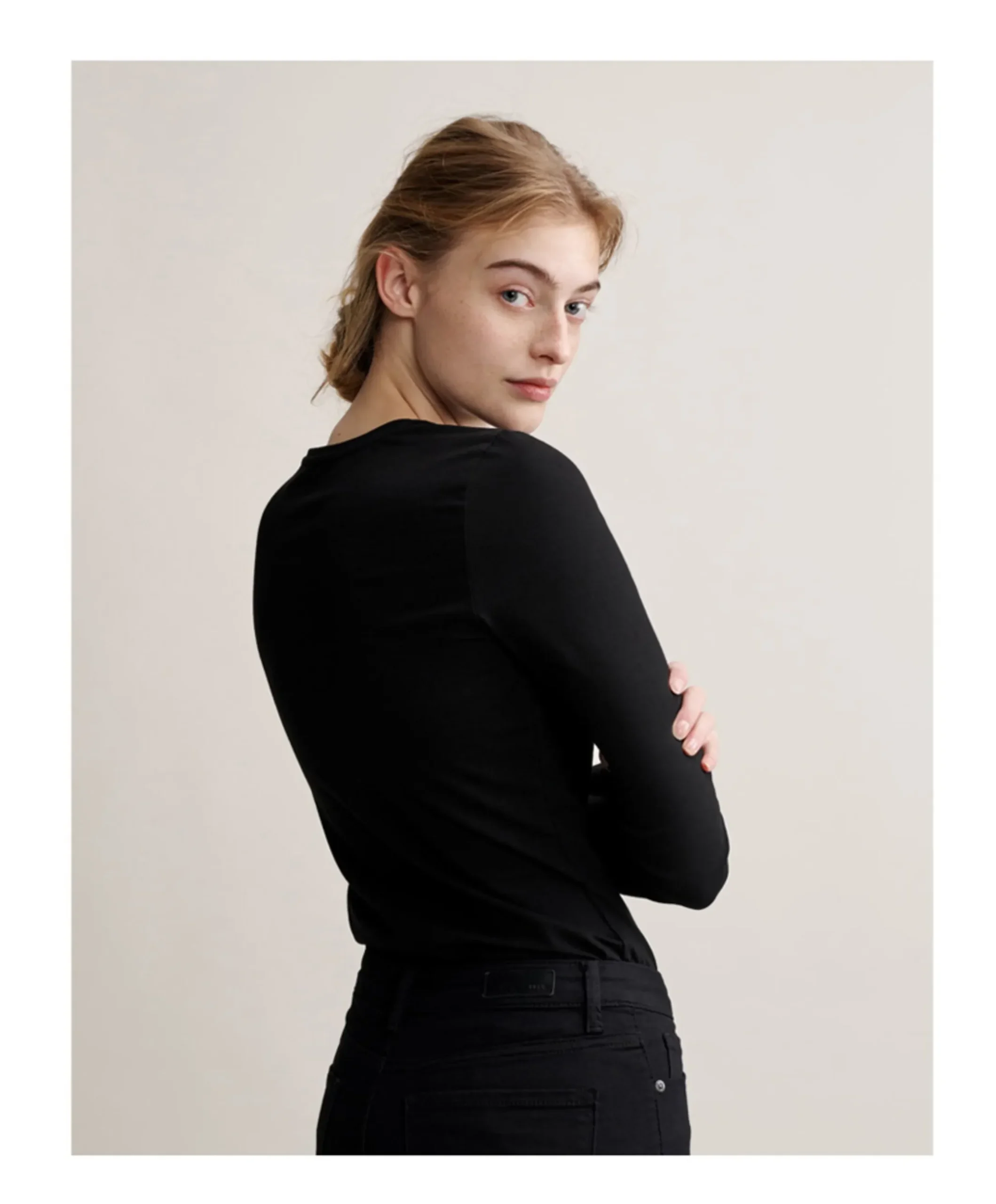 Longsleeve zwart
