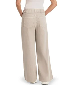 Losvallende dames jeans grijs