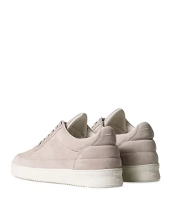 Low Top Suede heren sneakers grijs