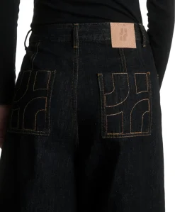 Lukas dames jorts blauw