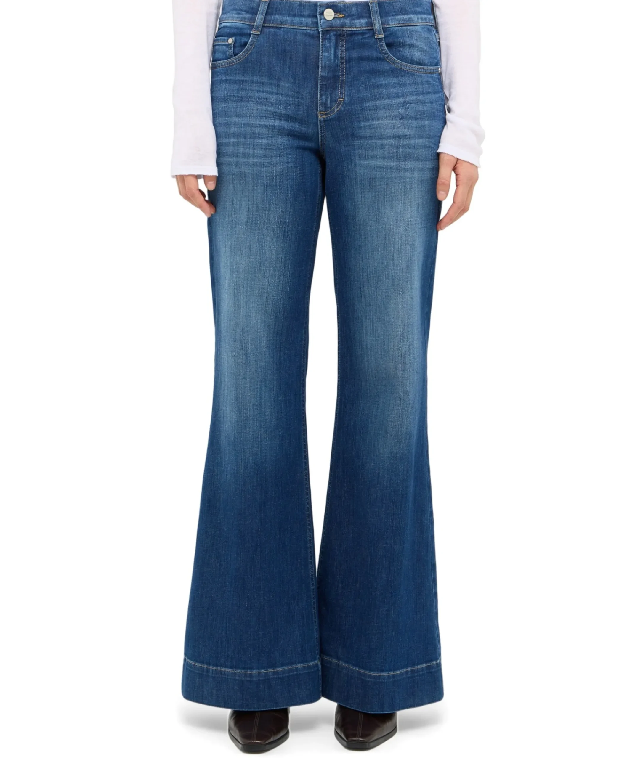 LUNA dames jeans blauw