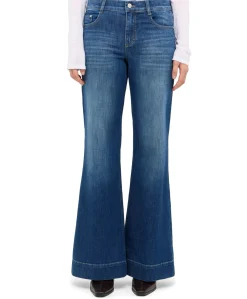 LUNA dames jeans blauw