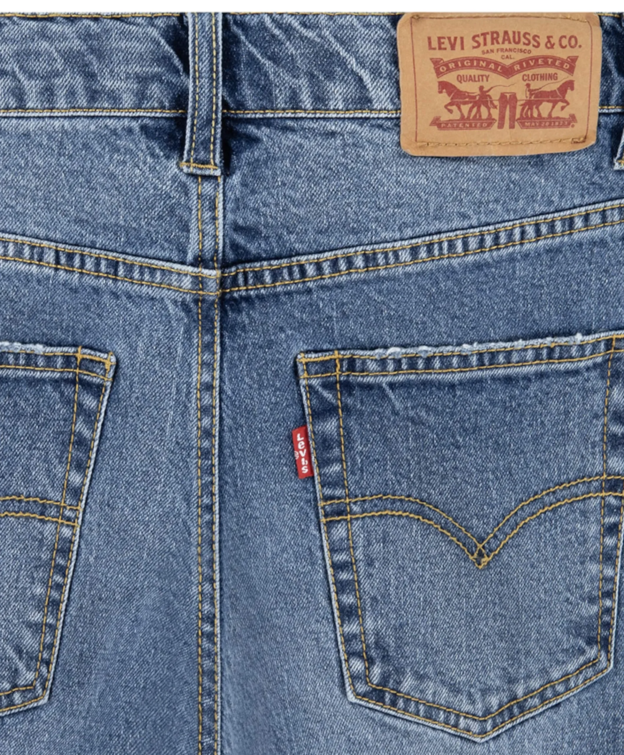 LVB stay loose taper jeans blauw