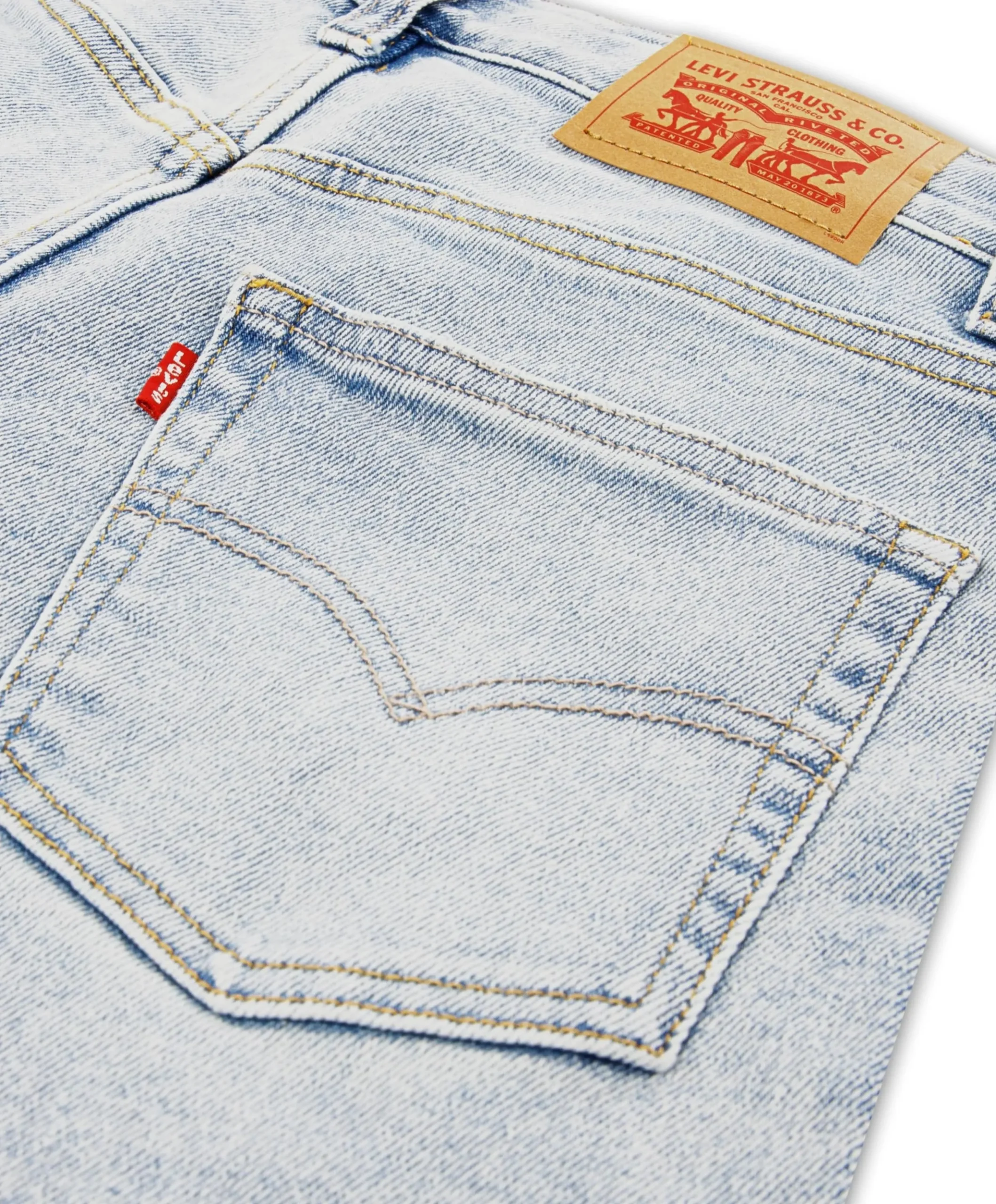 LVB stay loose taper jeans jongens jeans blauw