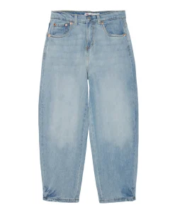LVG Baggy barrel meisjes jeans blauw