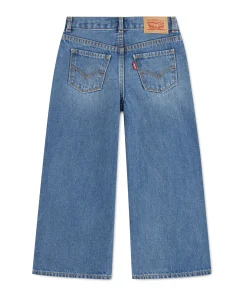 LVG High rise bagg meisjes jeans blauw