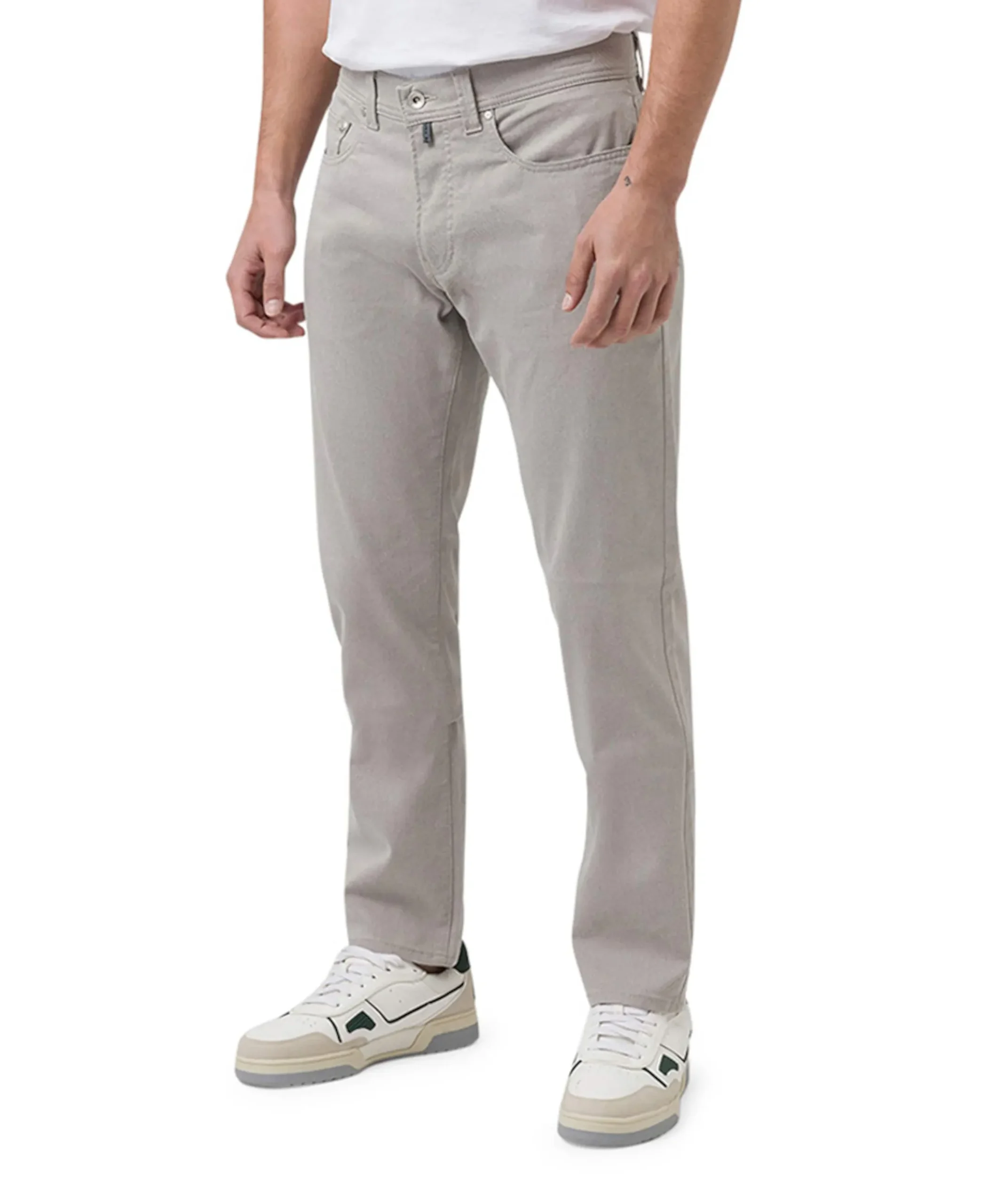 Lyon tapered heren broek beige