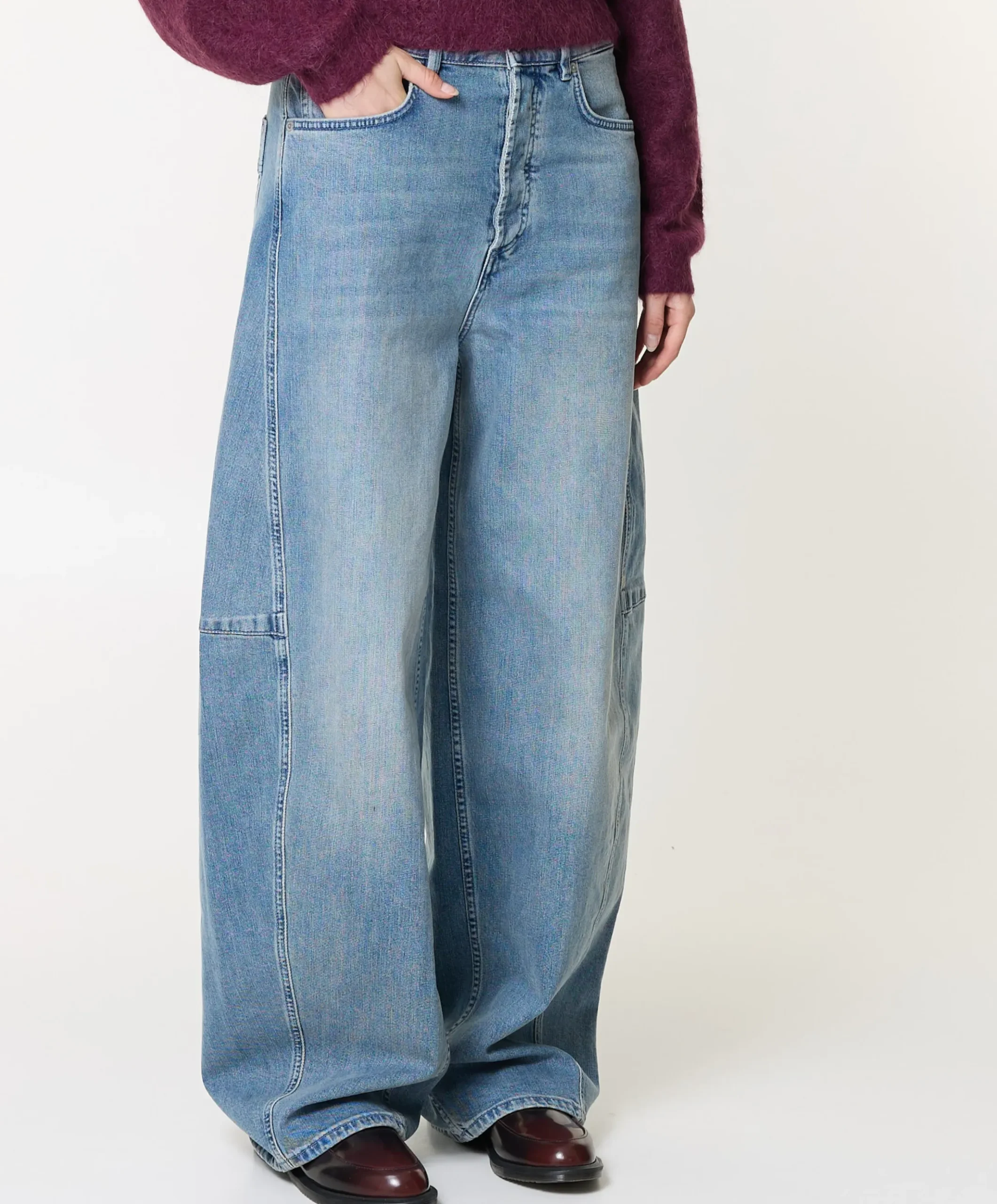 MAKI SCARLET dames jeans blauw