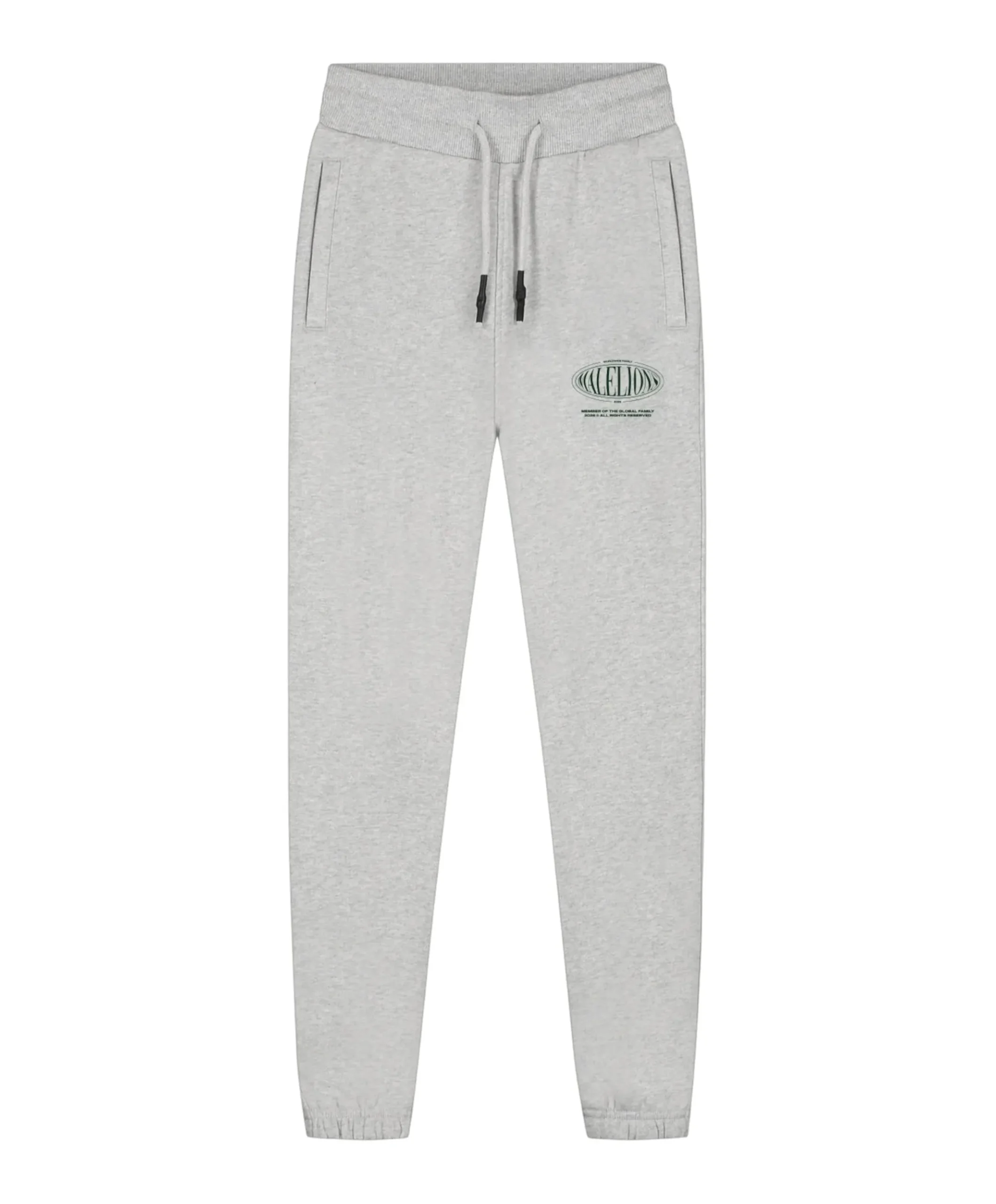 Malelions Junior Lifestyle Sweatpants jongens broek grijs