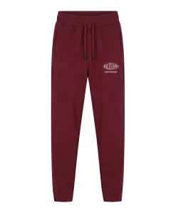 Malelions Junior Lifestyle Sweatpants jongens broek bordeaux