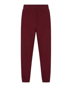 Malelions Junior Lifestyle Sweatpants jongens broek bordeaux