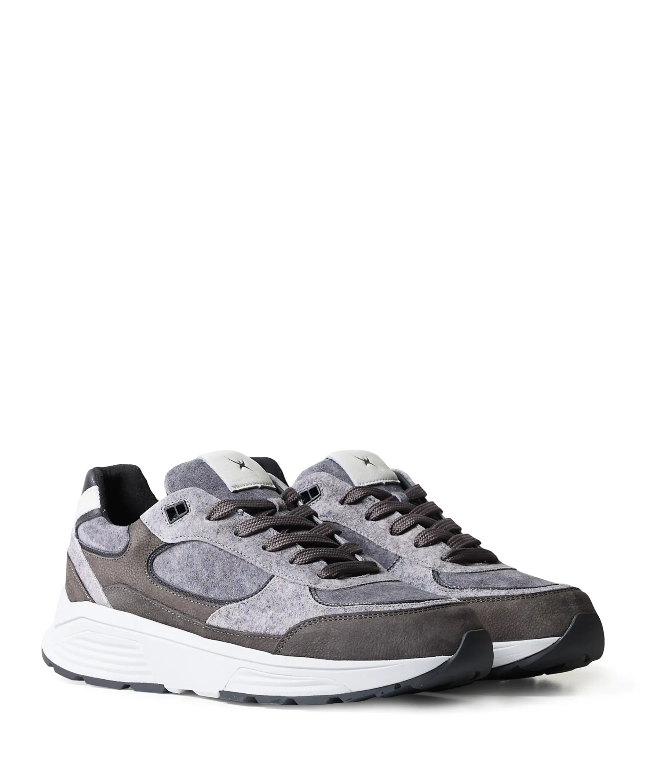 Manhattan heren sneakers grijs