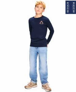 Manuel jongens jeans blauw