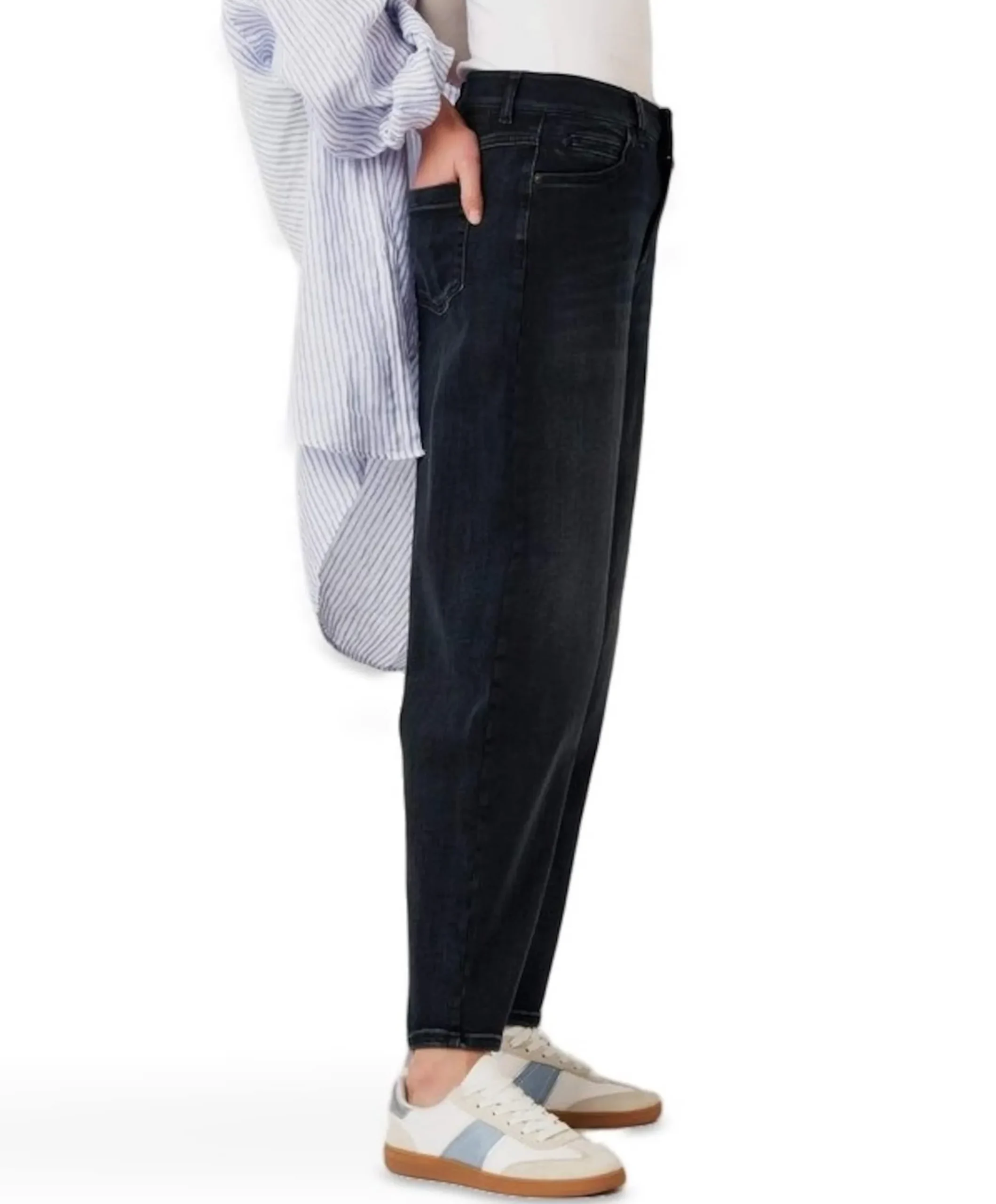 Mara Tapered dames jeans blauw