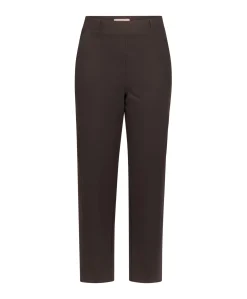 Marlise barrel trousers dames broek bruin