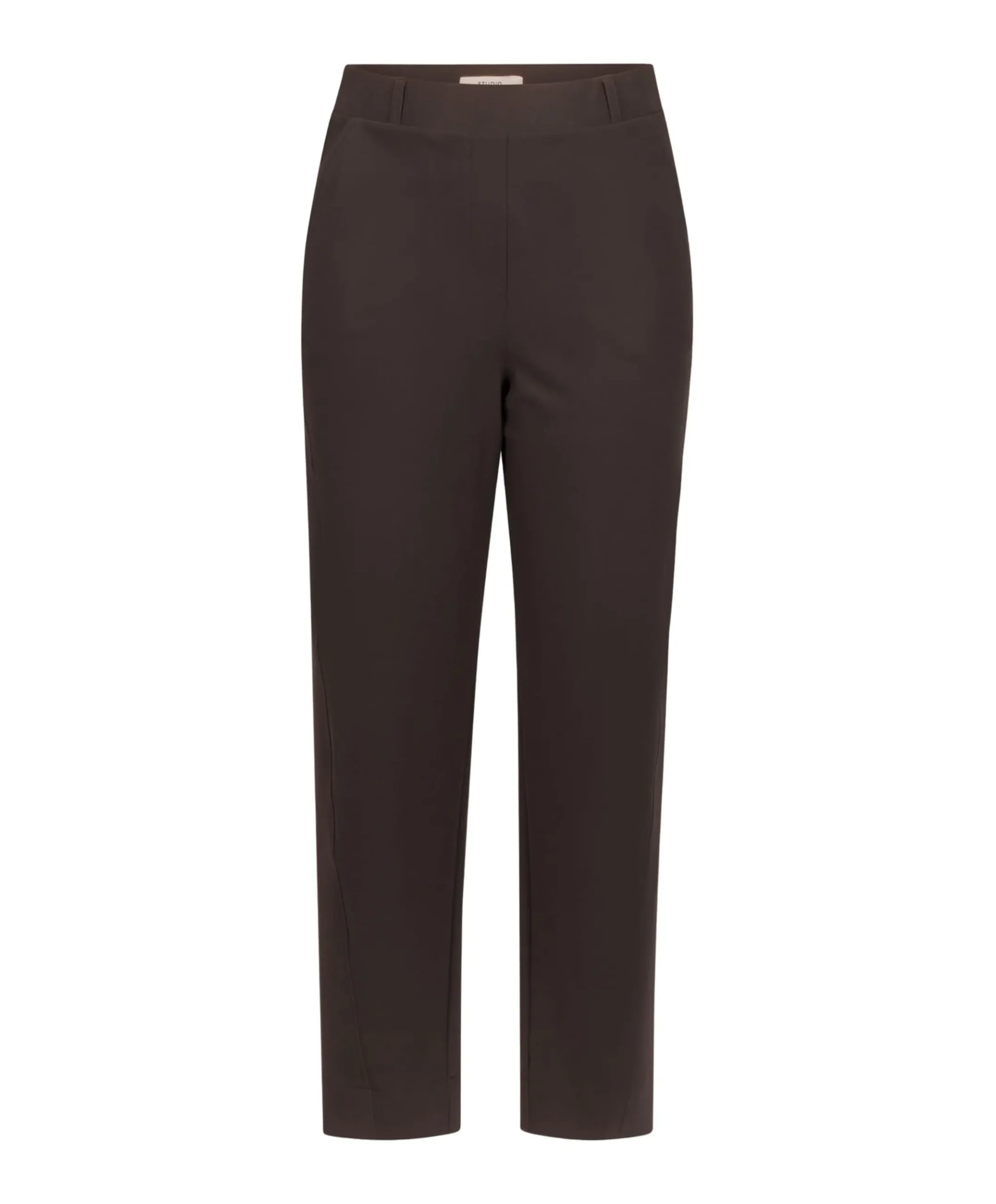 Marlise barrel trousers dames broek bruin