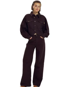 MAYRA-PA dames broek bruin