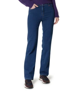 MbF Straight dames broek blauw